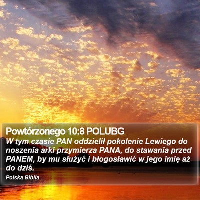 Powtórzonego 10:8 POLUBG Bible Verse Image