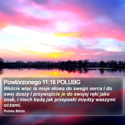 Powtórzonego 11:18 POLUBG Bible Verse Image