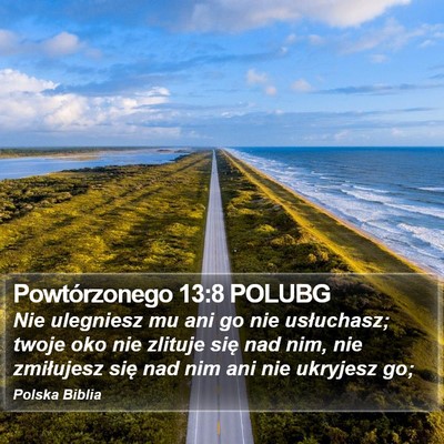 Powtórzonego 13:8 POLUBG Bible Verse Image