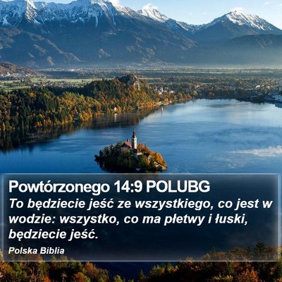 Powtórzonego 14:9 POLUBG Bible Verse Image
