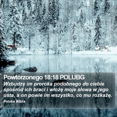 Powtórzonego 18:18 POLUBG Bible Verse Image