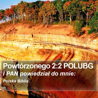 Powtórzonego 2:2 POLUBG Bible Verse Image