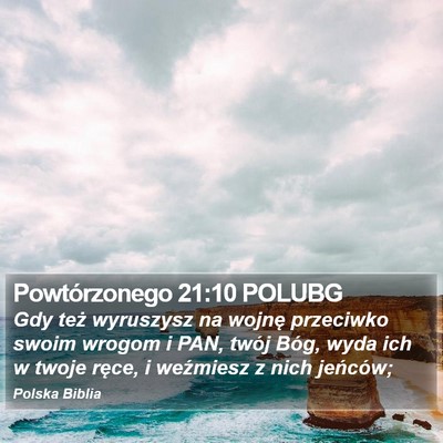 Powtórzonego 21:10 POLUBG Bible Verse Image