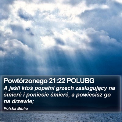 Powtórzonego 21:22 POLUBG Bible Verse Image