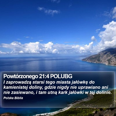 Powtórzonego 21:4 POLUBG Bible Verse Image
