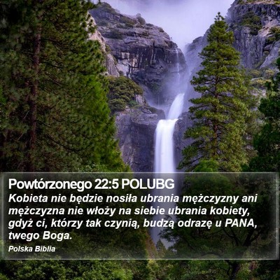 Powtórzonego 22:5 POLUBG Bible Verse Image