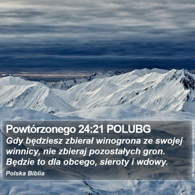 Powtórzonego 24:21 POLUBG Bible Verse Image