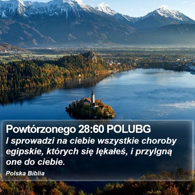 Powtórzonego 28:60 POLUBG Bible Verse Image