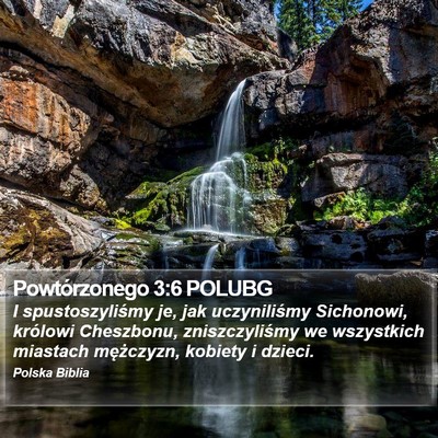Powtórzonego 3:6 POLUBG Bible Verse Image