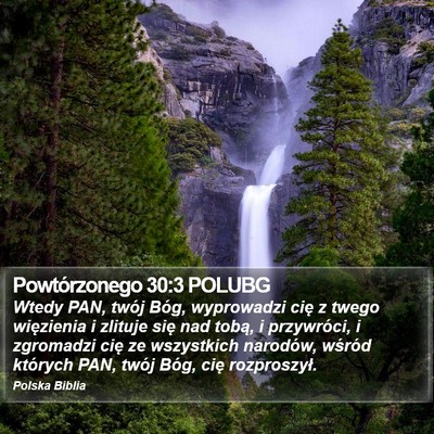 Powtórzonego 30:3 POLUBG Bible Verse Image
