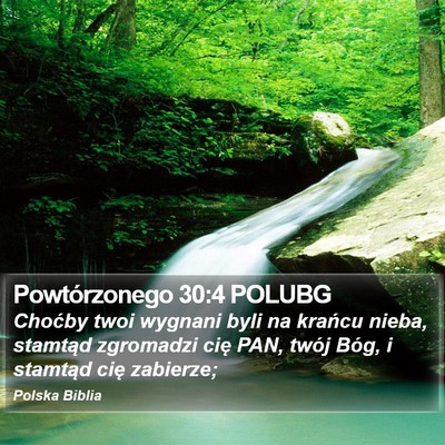 Powtórzonego 30:4 POLUBG Bible Verse Image
