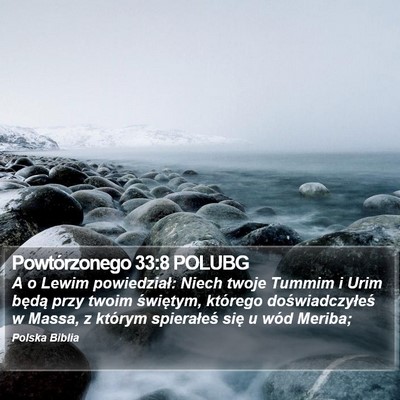 Powtórzonego 33:8 POLUBG Bible Verse Image