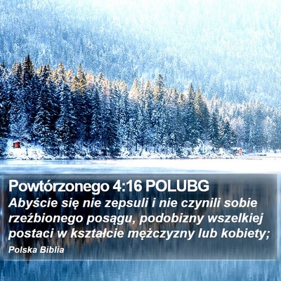 Powtórzonego 4:16 POLUBG Bible Verse Image