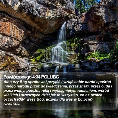 Powtórzonego 4:34 POLUBG Bible Verse Image