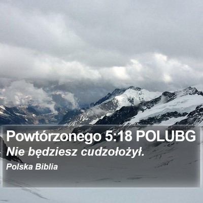Powtórzonego 5:18 POLUBG Bible Verse Image