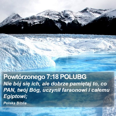 Powtórzonego 7:18 POLUBG Bible Verse Image