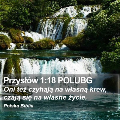 Przysłów 1:18 POLUBG Bible Verse Image