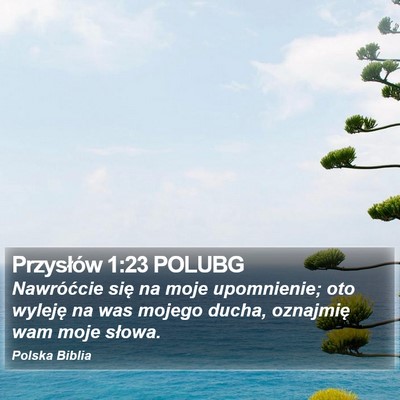 Przysłów 1:23 POLUBG Bible Verse Image