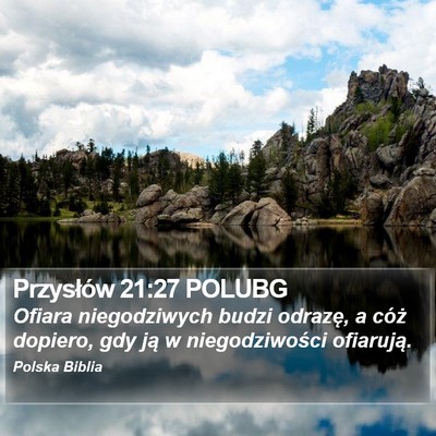 Przysłów 21:27 POLUBG Bible Verse Image