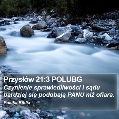 Przysłów 21:3 POLUBG Bible Verse Image