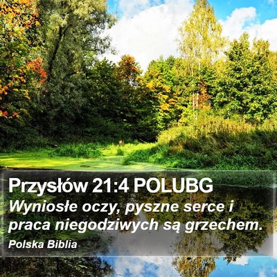 Przysłów 21:4 POLUBG Bible Verse Image