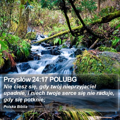 Przysłów 24:17 POLUBG Bible Verse Image
