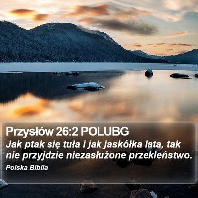 Przysłów 26:2 POLUBG Bible Verse Image