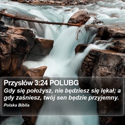 Przysłów 3:24 POLUBG Bible Verse Image