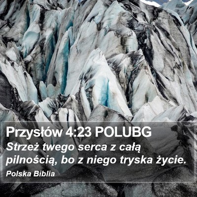 Przysłów 4:23 POLUBG Bible Verse Image
