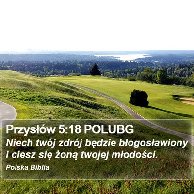 Przysłów 5:18 POLUBG Bible Verse Image