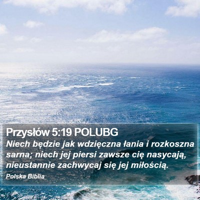 Przysłów 5:19 POLUBG Bible Verse Image