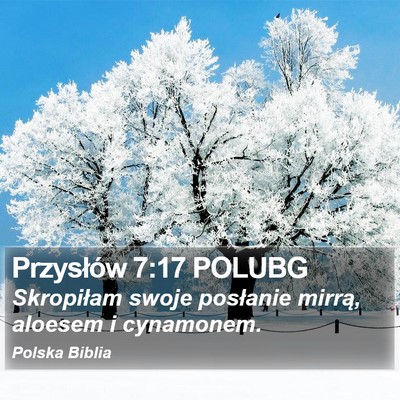 Przysłów 7:17 POLUBG Bible Verse Image