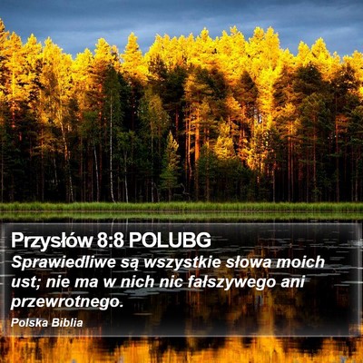 Przysłów 8:8 POLUBG Bible Verse Image