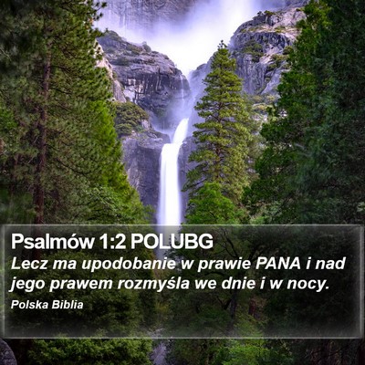 Psalmów 1:2 POLUBG Bible Verse Image