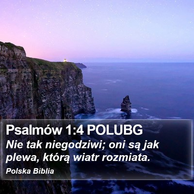 Psalmów 1:4 POLUBG Bible Verse Image