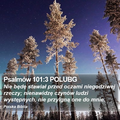 Psalmów 101:3 POLUBG Bible Verse Image