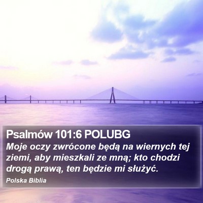 Psalmów 101:6 POLUBG Bible Verse Image