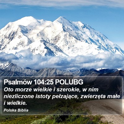 Psalmów 104:25 POLUBG Bible Verse Image
