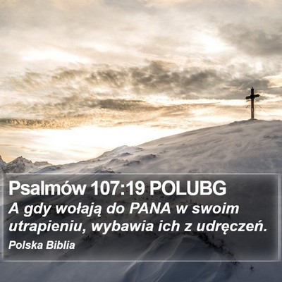 Psalmów 107:19 POLUBG Bible Verse Image