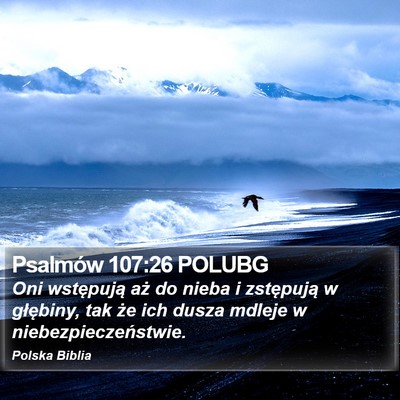 Psalmów 107:26 POLUBG Bible Verse Image
