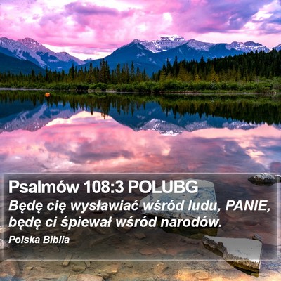 Psalmów 108:3 POLUBG Bible Verse Image