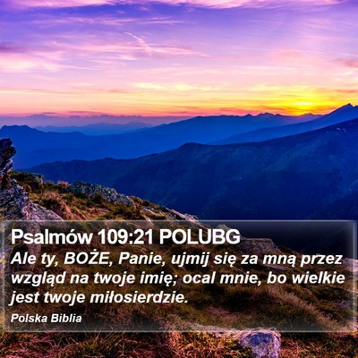 Psalmów 109:21 POLUBG Bible Verse Image