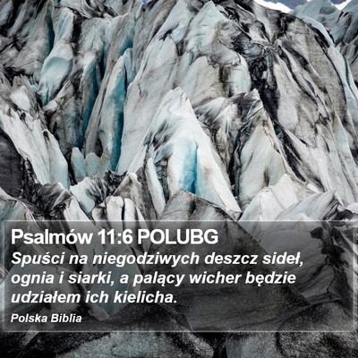 Psalmów 11:6 POLUBG Bible Verse Image