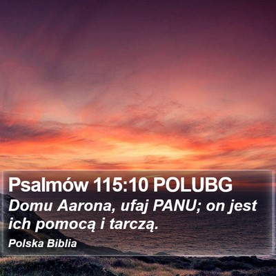 Psalmów 115:10 POLUBG Bible Verse Image