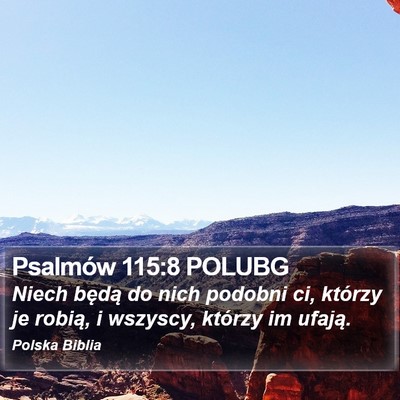 Psalmów 115:8 POLUBG Bible Verse Image