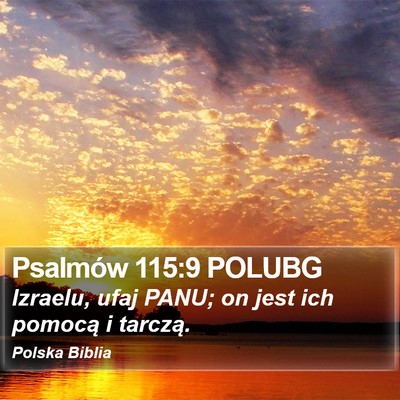 Psalmów 115:9 POLUBG Bible Verse Image