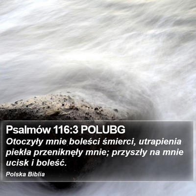 Psalmów 116:3 POLUBG Bible Verse Image