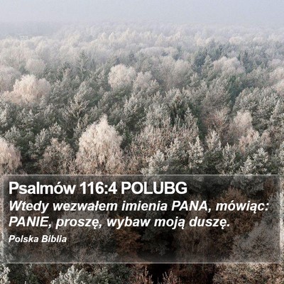 Psalmów 116:4 POLUBG Bible Verse Image