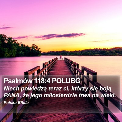 Psalmów 118:4 POLUBG Bible Verse Image