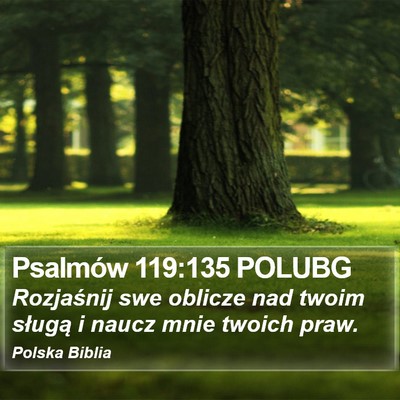 Psalmów 119:135 POLUBG Bible Verse Image